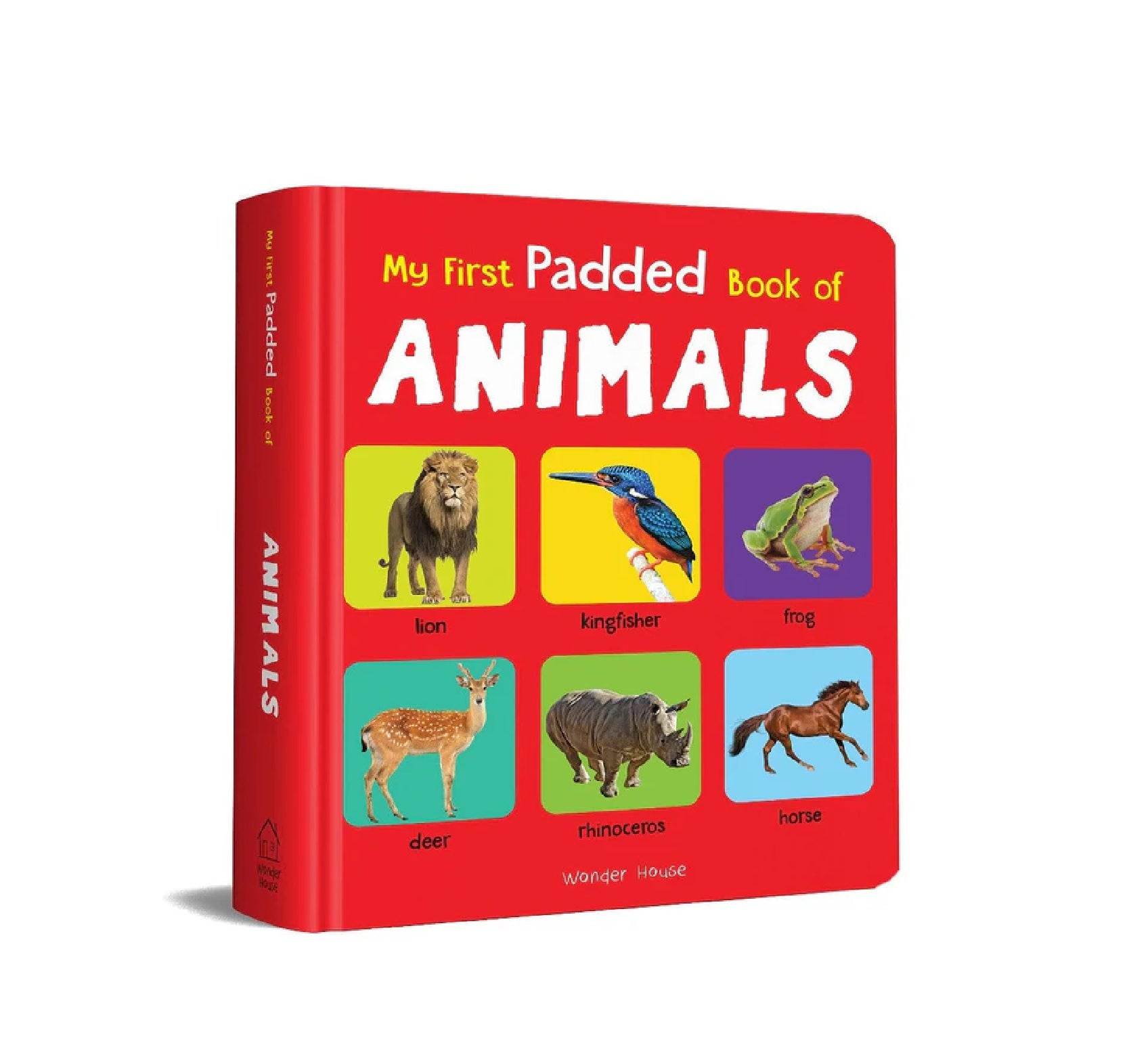 My First Padded Books of Animals: Early Learning Padded Board Books for Children | Hardcover