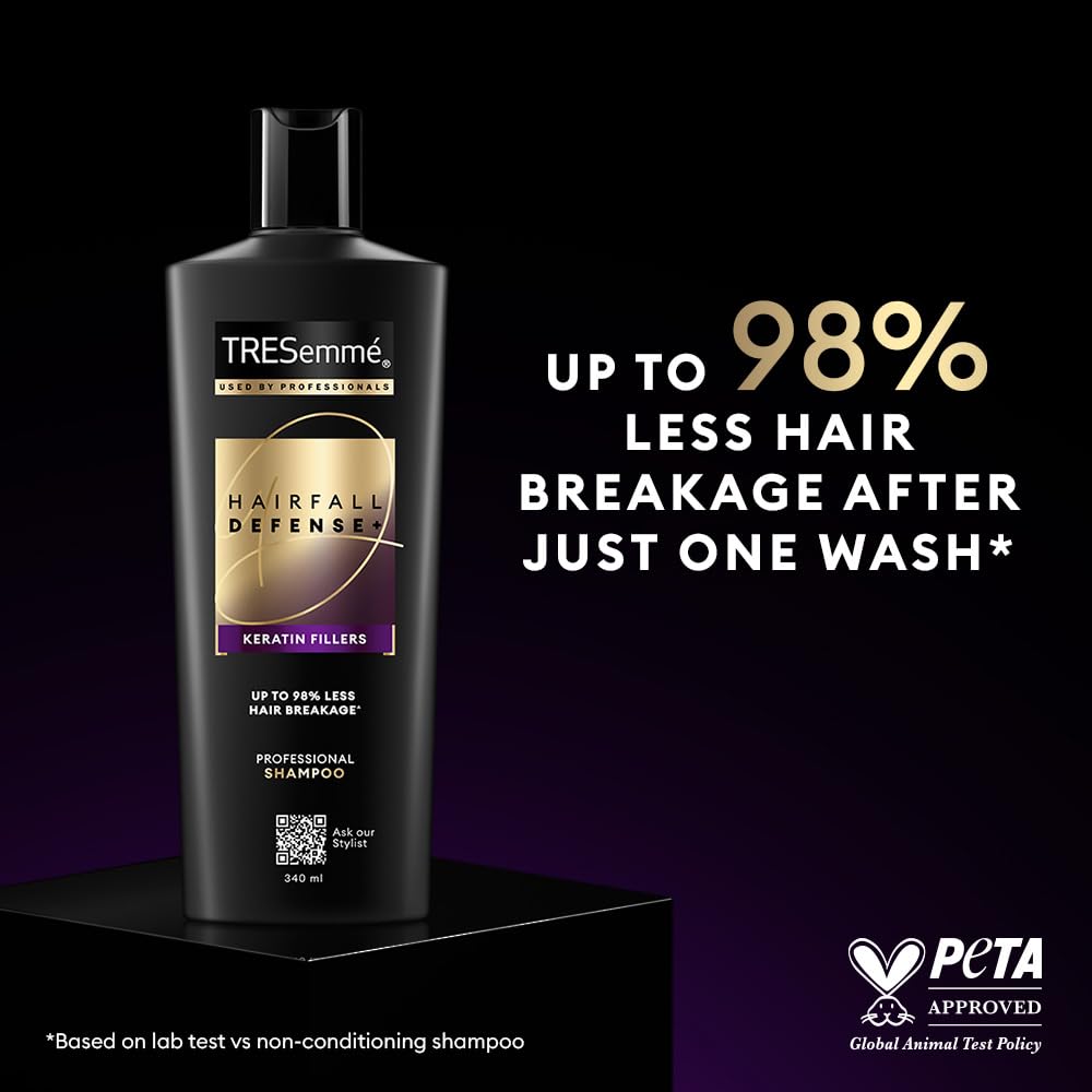 TRESemme Hairfall Defense+ Shampoo 180ml With Keratin Fillers
