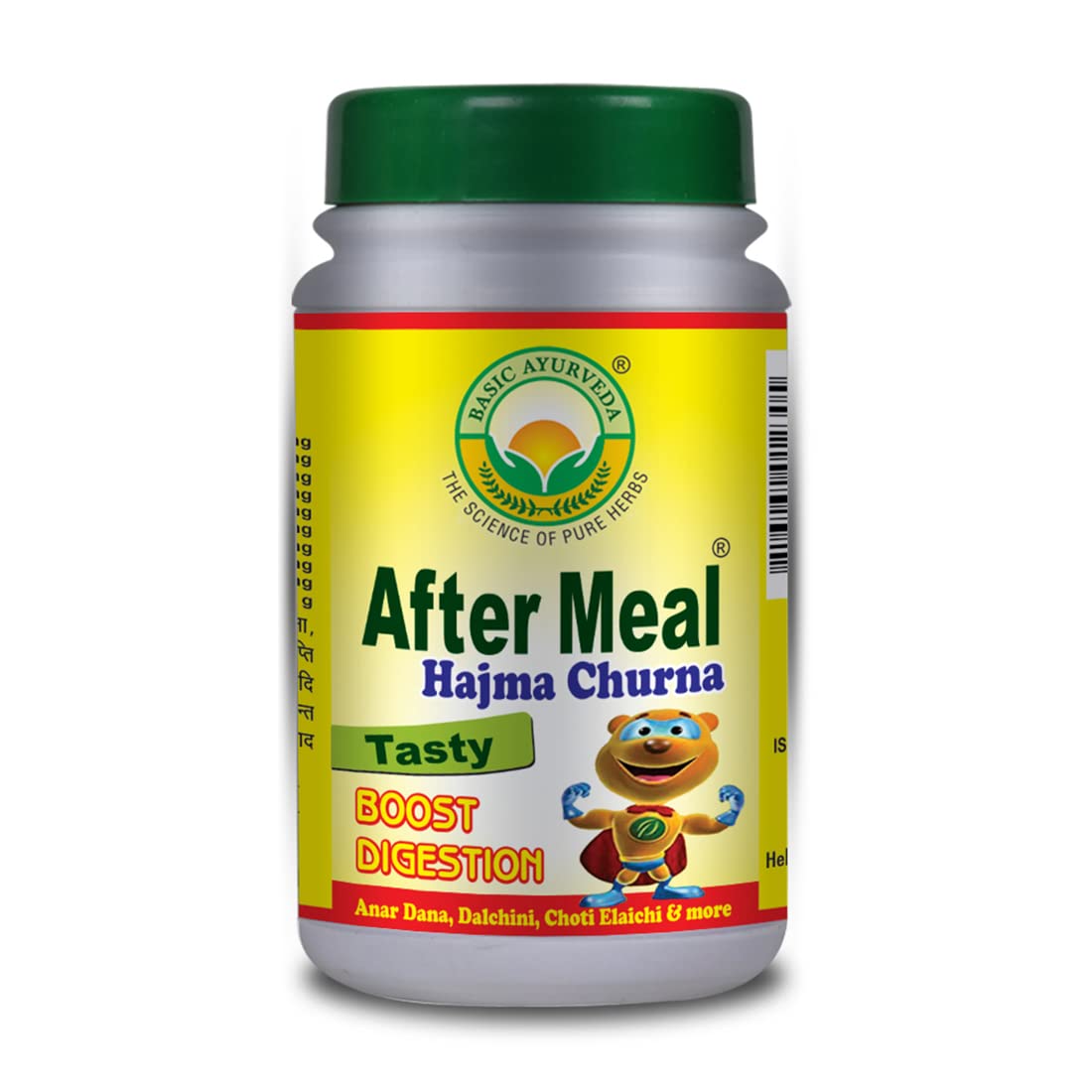 Basic Ayurveda After Meal Hajma Churna 40g For digestion, abdominal disorders, gastrointestinal diseases