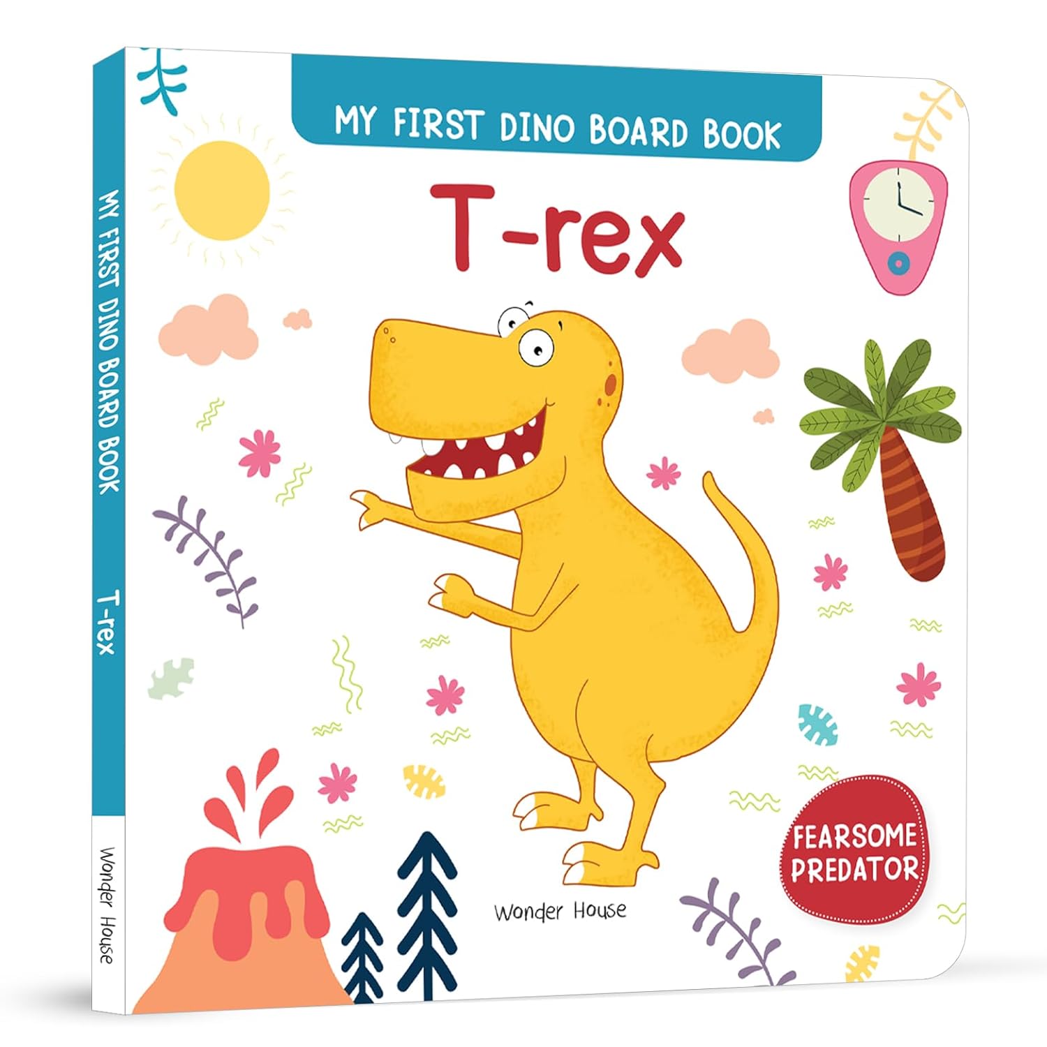 T. rex – My First Dino Board Book: Illustrated Dinosaur Picture Book for Kids |  Board Book