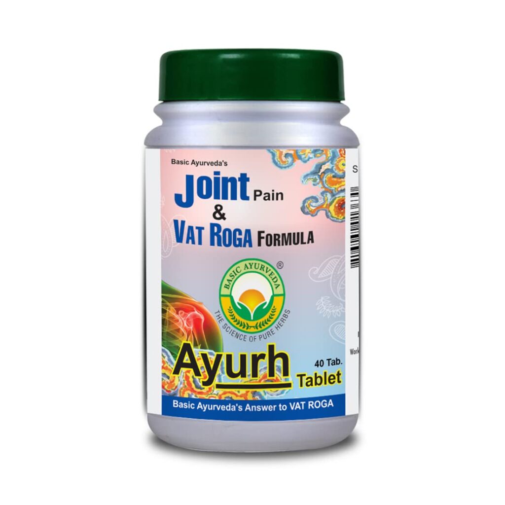 Basic Ayurveda Ayurh Tablet 40 Tablets For rheumatoid arthritis, osteoarthritis, joint inflammation
