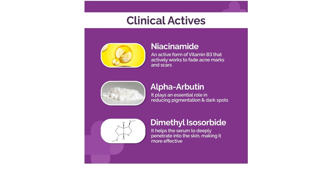 The Derma Co 5% Niacinamide Daily Face Serum with Alpha Arbutin & Multivitamin - 30ml