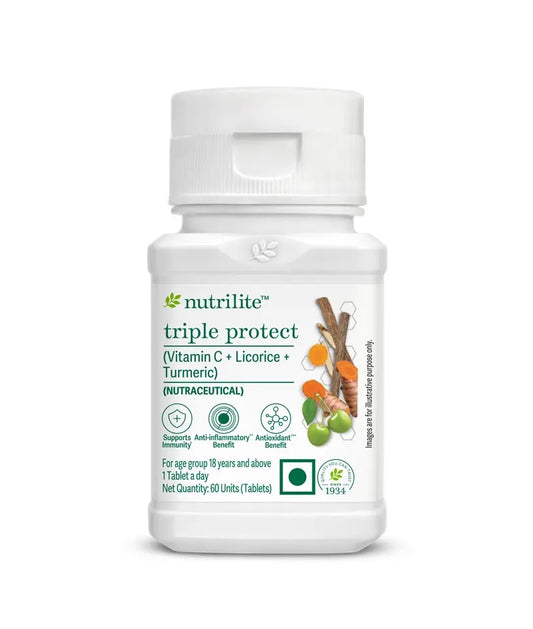 Amway NUTRILITE Vitamin C Cherry Plus,Pack of 60 tablets