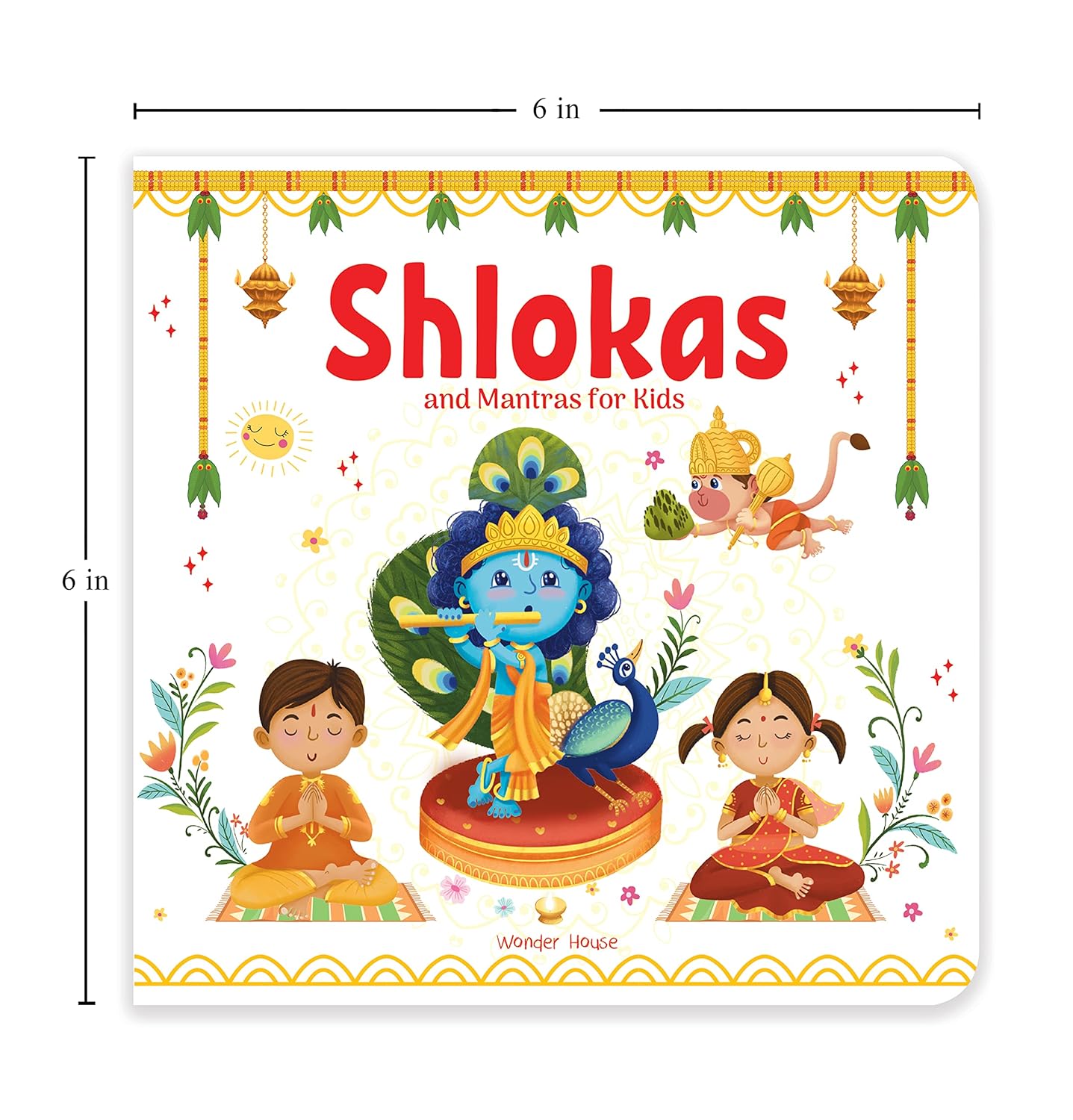Shlokas and Mantras for Kids – Illustrated Padded Board Book | Board Book | Hardcover