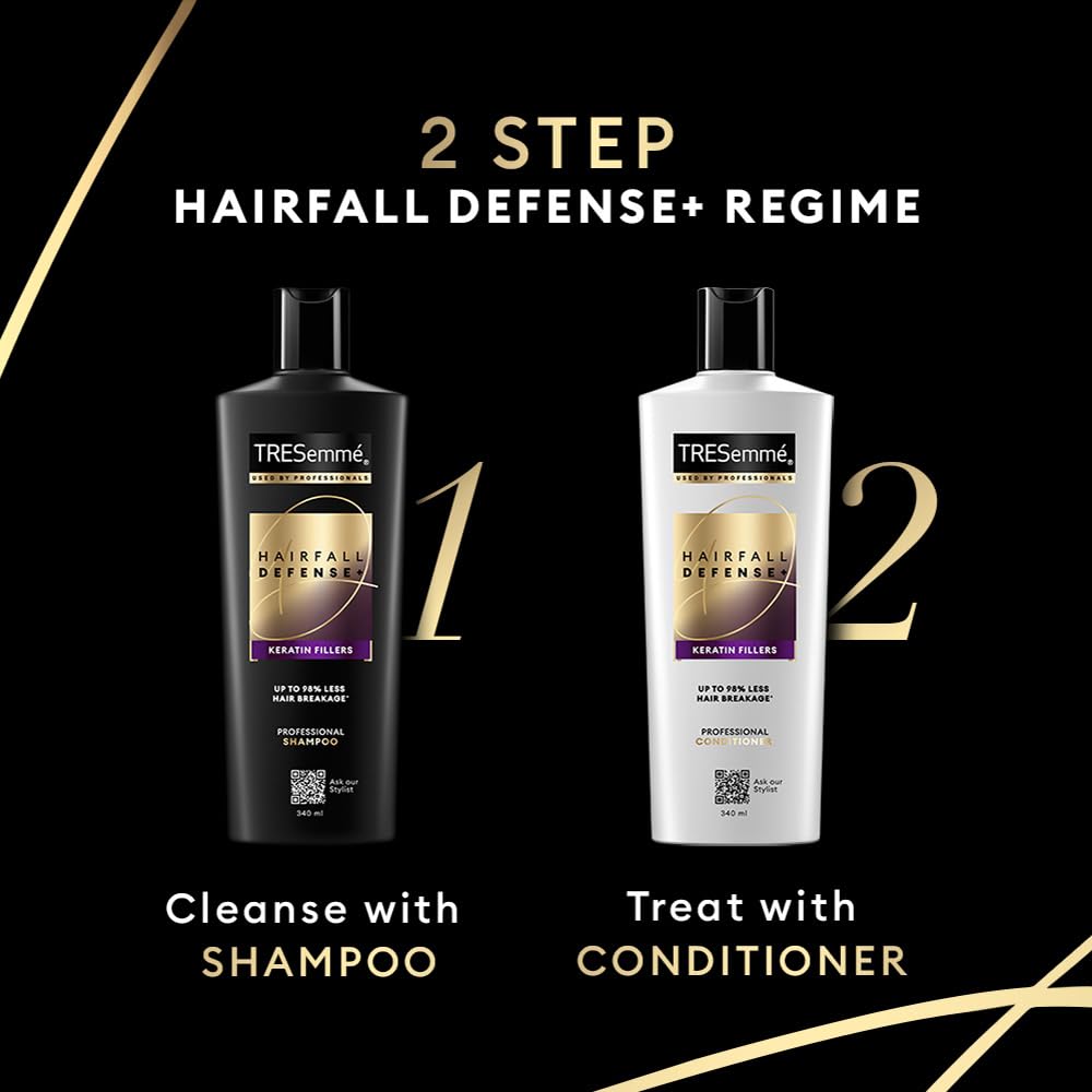 TRESemme Hairfall Defense+ Shampoo 180ml With Keratin Fillers