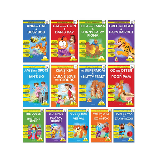 Alphabet Phonics - Pack of 13 books Paperback