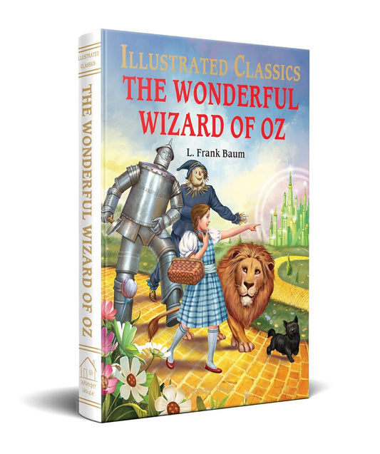 The Wonderful Wizard of Oz : llustrated Abridged Children Classic English Novel with Review Questions (Hardback) Hardcover Book