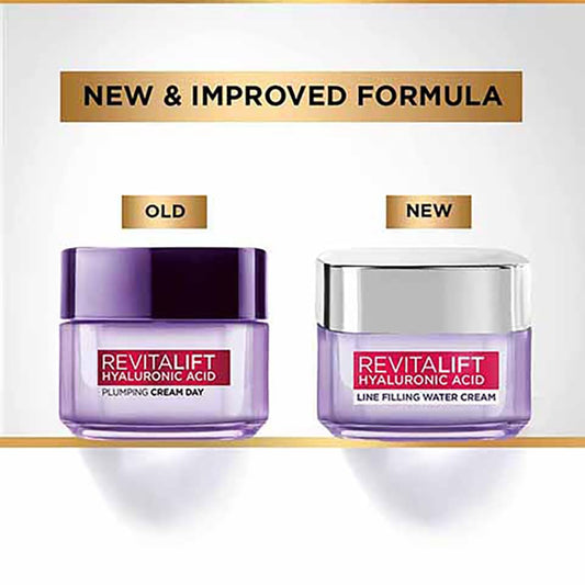 LOreal Paris Revitalift Hyaluronic Acid & Skin Barrier Boosting Duo - combo 50ml+15ml