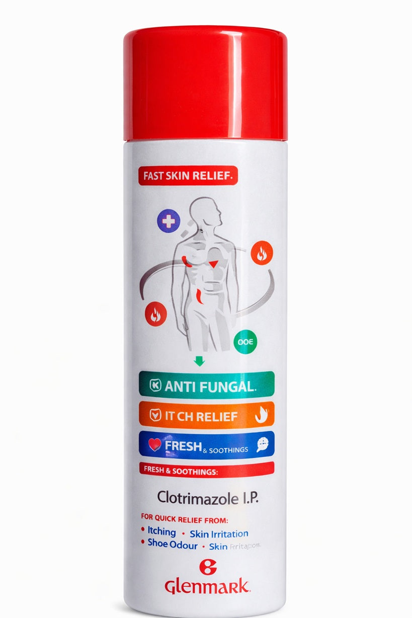 Glenmark Candid Dusting Powder 60ml