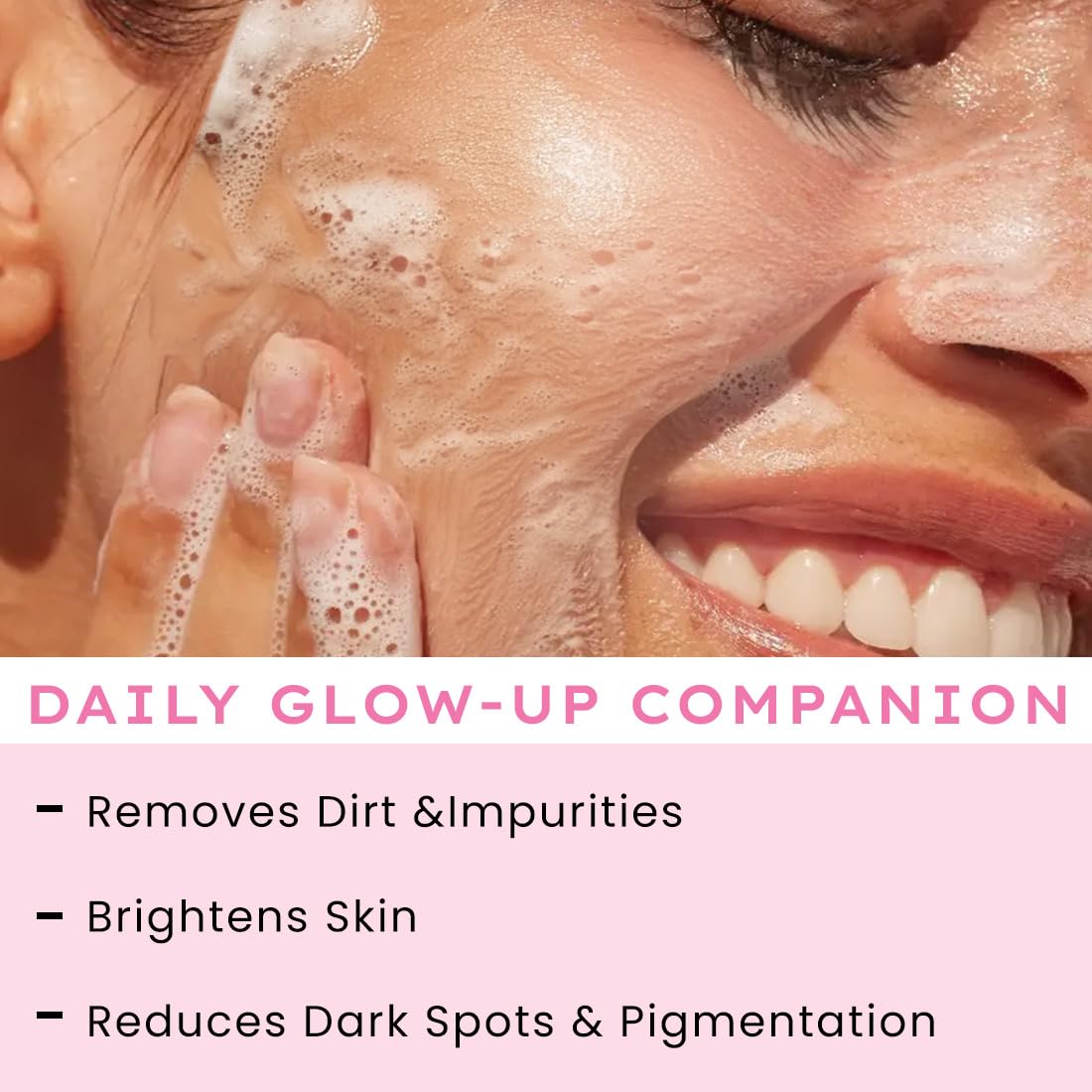 Hyphen Rice Water Brightening Daily Cleanser To Brighten Skin & Reduces Dark Spots - 100ml