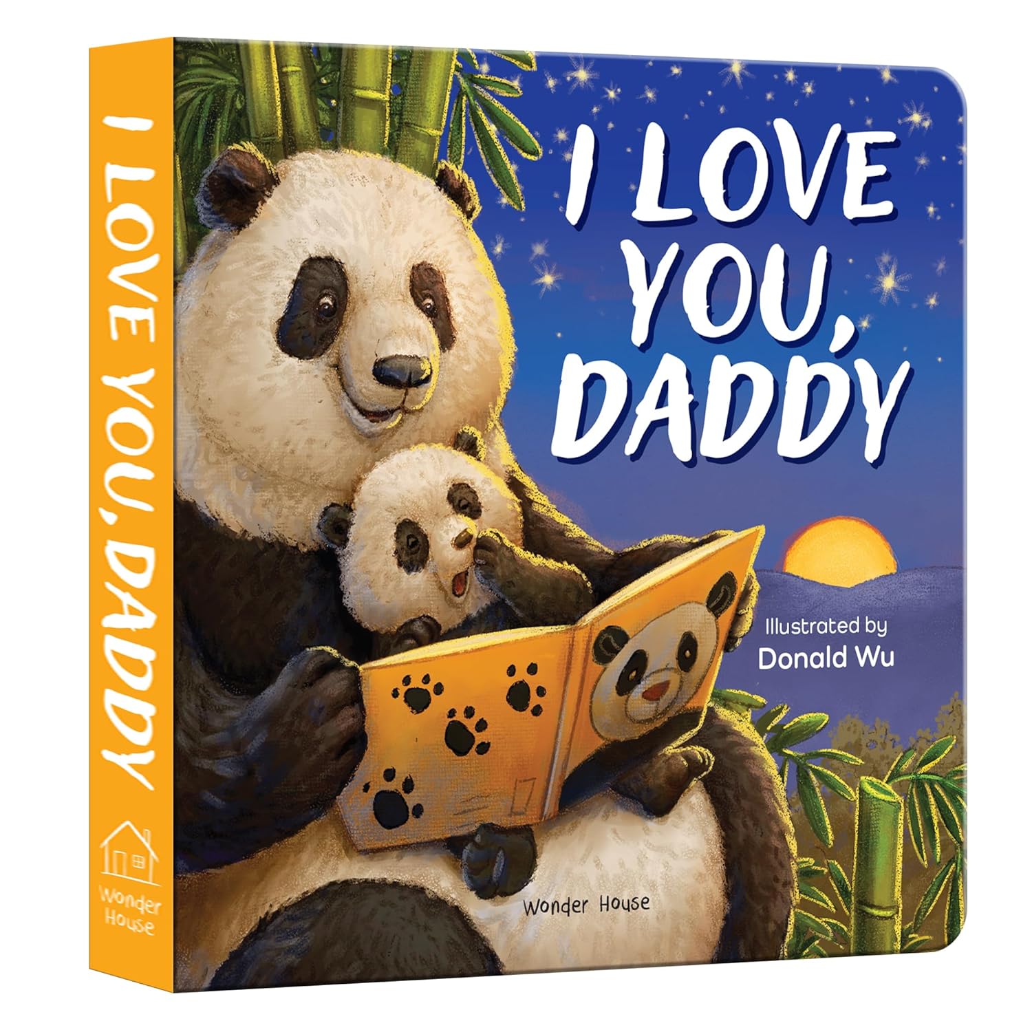 I Love You, Daddy Panda – A Sweet and Uplifting Illustrated Board Book for Kids