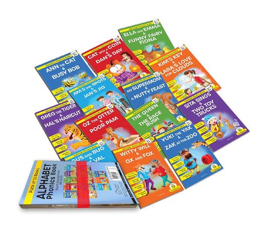 Alphabet Phonics - Pack of 13 books Paperback