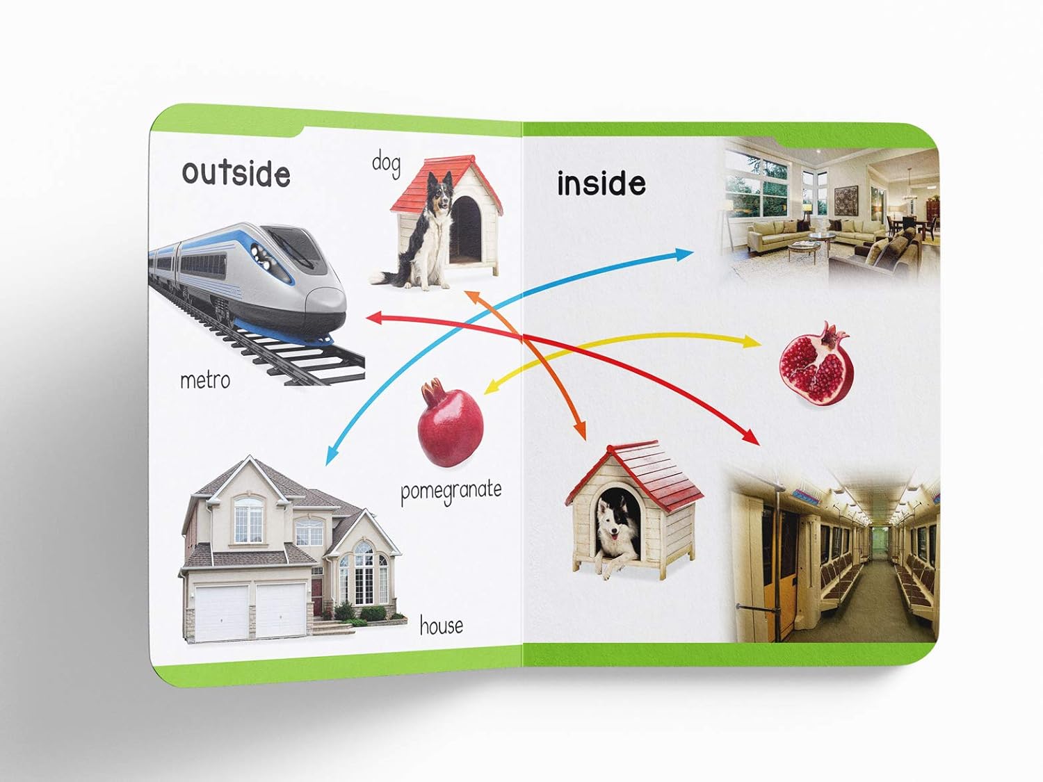 My First Padded Book of Opposites: Early Learning Board Book for Kids | Durable Padded Board Book | Hardcover