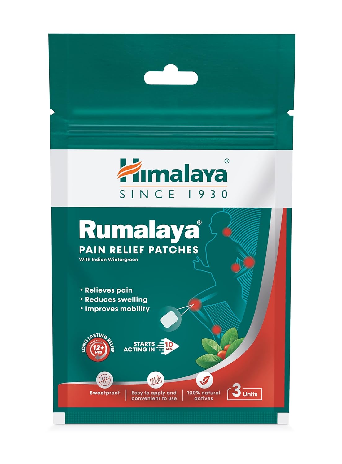 Himalaya Rumalaya Knee, Ankle, Back, Neck Pain Relief Heat Therapy Massager