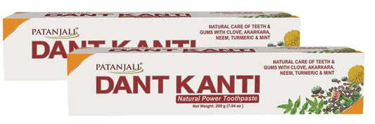Patanjali Dant Kanti Dental Toothpaste - 200 g(Pack of 2)