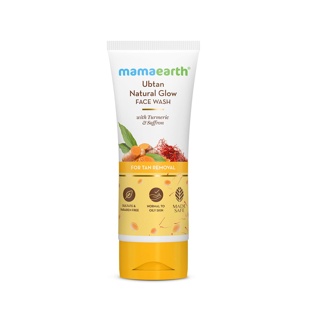 Mamaearth Ubtan Face Wash And Tea Tree Face Wash - 100ml + 100ml