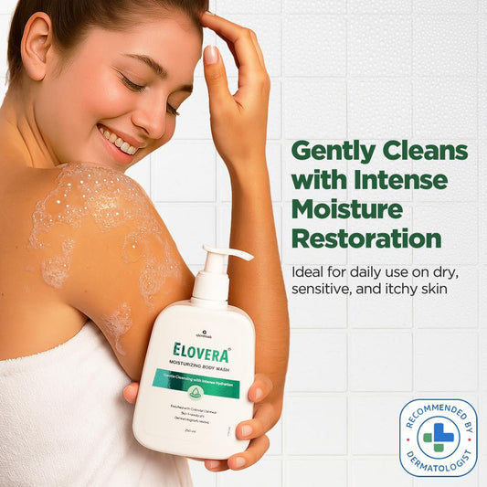 Glenmark Elovera Moisturising Body Wash - 250 ml