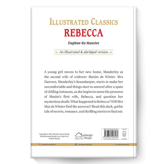 Rebecca : Illustrated Abridged Children Classics English Novel with Review Questions Hardcover Book