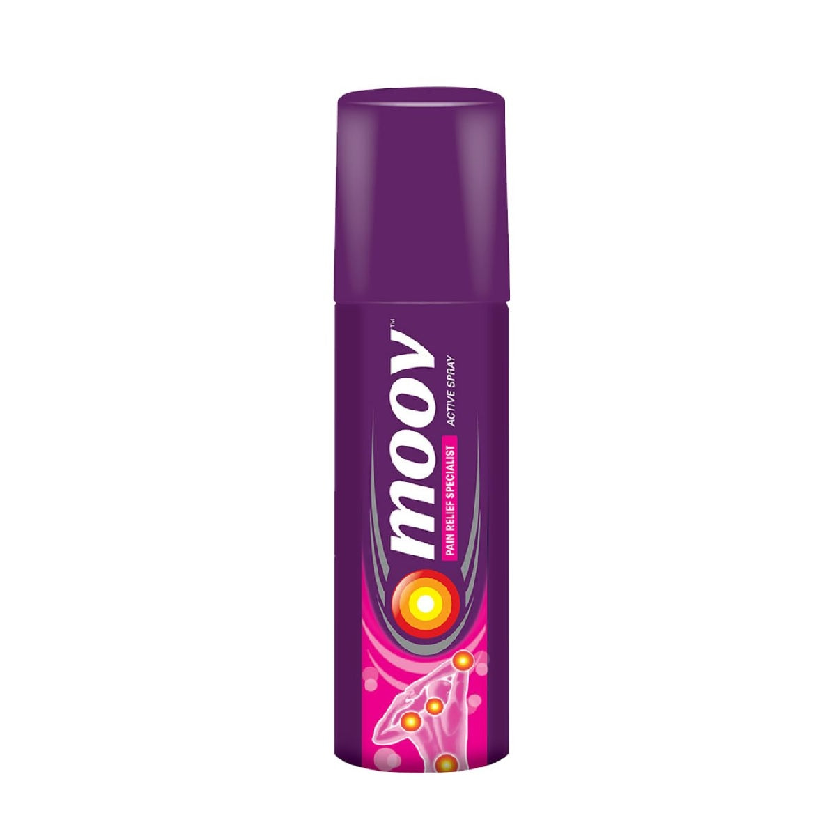 Moov Fast Pain Relief Spray - 50g | Suitable for Back Pain, Muscle Pain, Joint Pain, Knee Pain | 100% Ayurvedic Formula