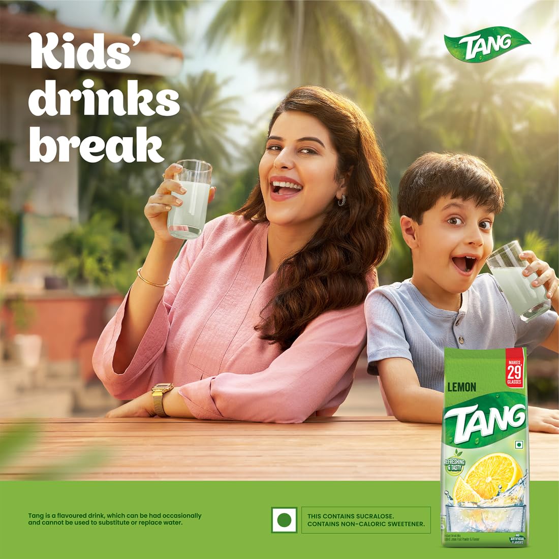 Tang Instant Drink Mix, Lemon, 500g