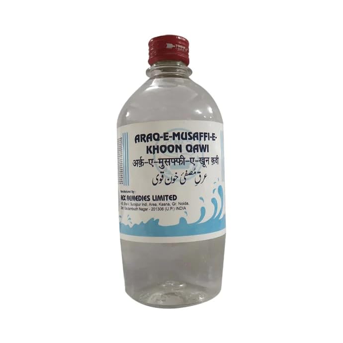 Rex Remedies Araq-E-Musaffi-E-Khoon Qawi Syrup - 500 ml (Pack of 2)