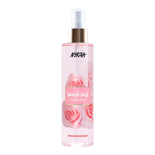 Nykaa Wanderlust Bath and Body Country Rose Fragrance Mist, 200 Ml| Body Mist For Women|