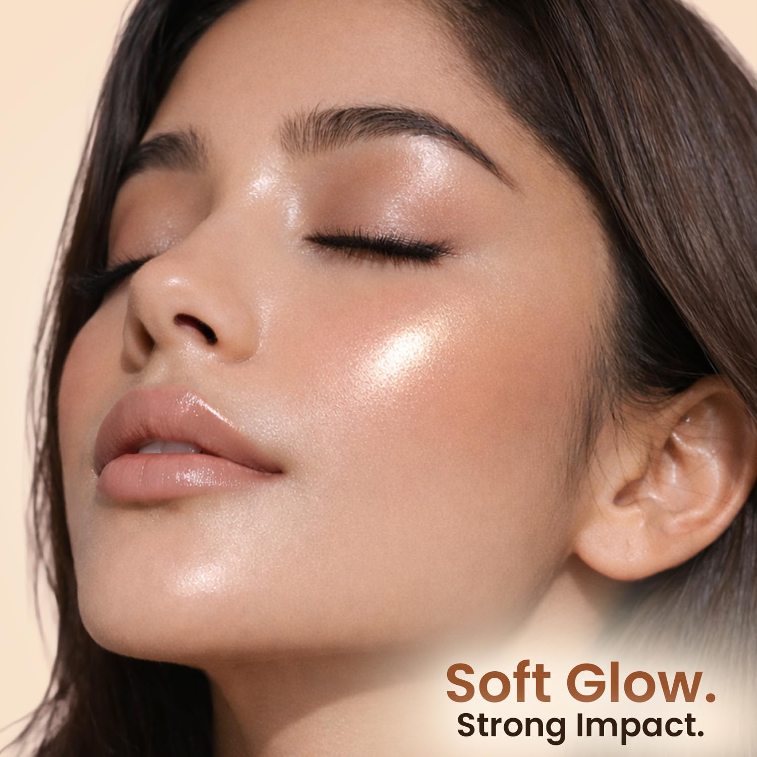 Swiss Beauty Softy Highlighter | Buttery Texture | Blendable | Highly Pigmented | Long-Lasting | Travel-Friendly | 7g, Shade- 1. Almond