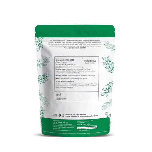H&C Herbal Ingredients Expert Karela Bitter Gourd Powder, 227g for Blood Sugar Control & Metabolic Wellness