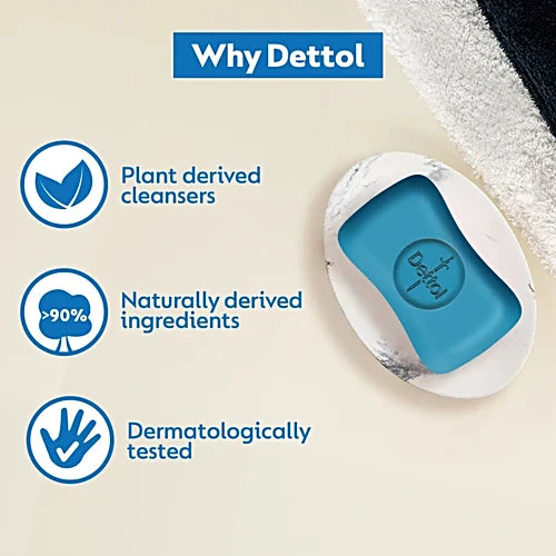 Dettol Icy Cool Soap, 100 g