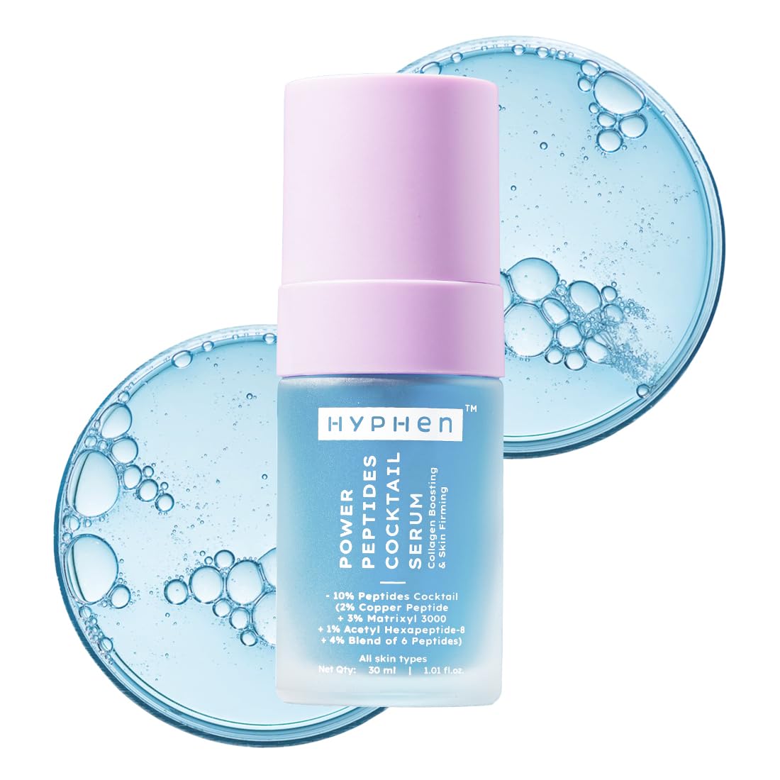 Hyphen Power 10% Power Peptide Cocktail Anti-Aging Serum with 2% Copper Peptide - 30ml