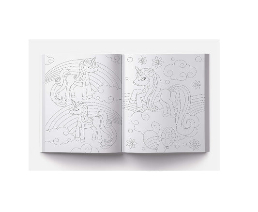 101 Unicorn Colouring Book: Fun Activity Colouring Book For Children Paperback