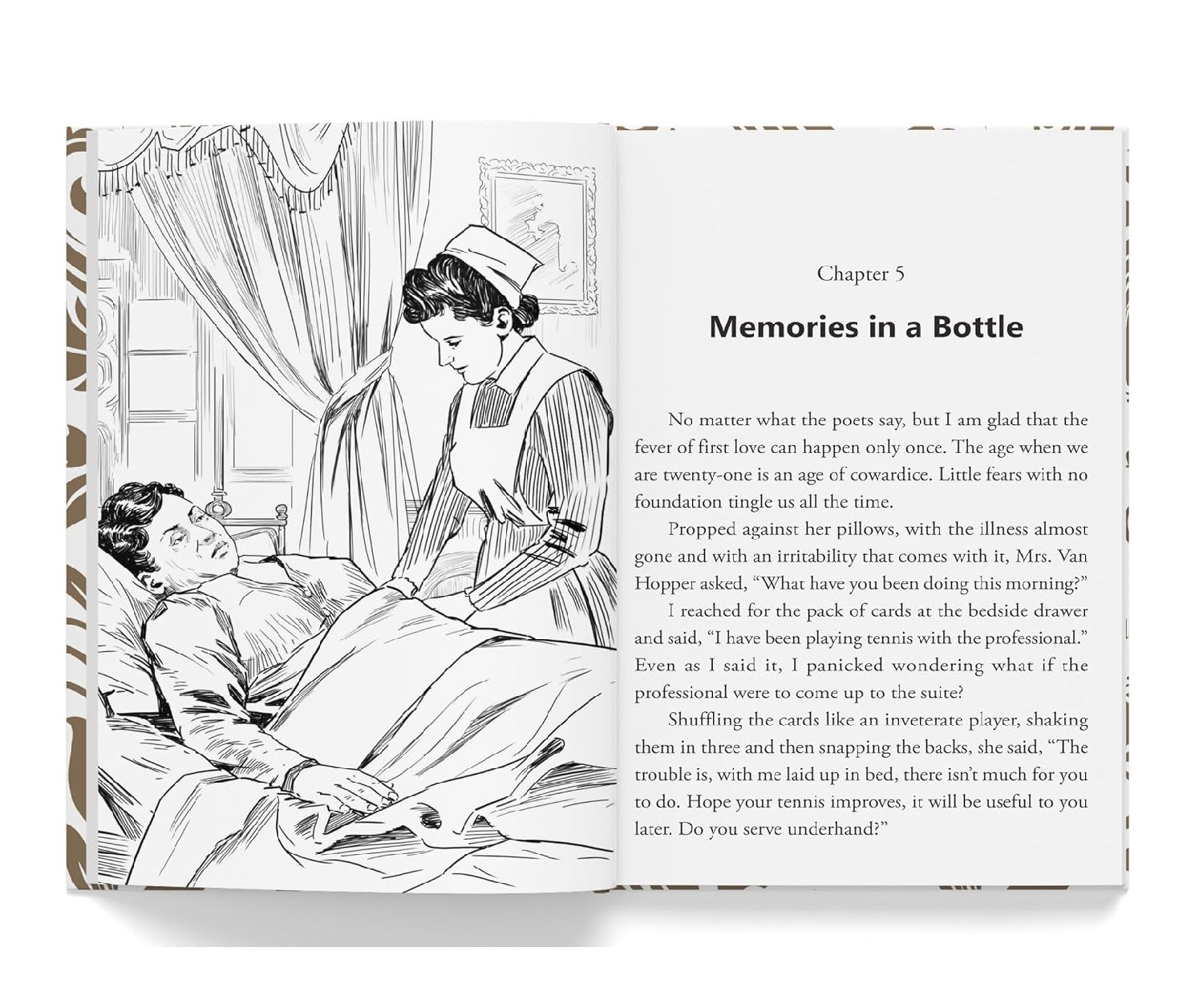 Rebecca : Illustrated Abridged Children Classics English Novel with Review Questions Hardcover Book