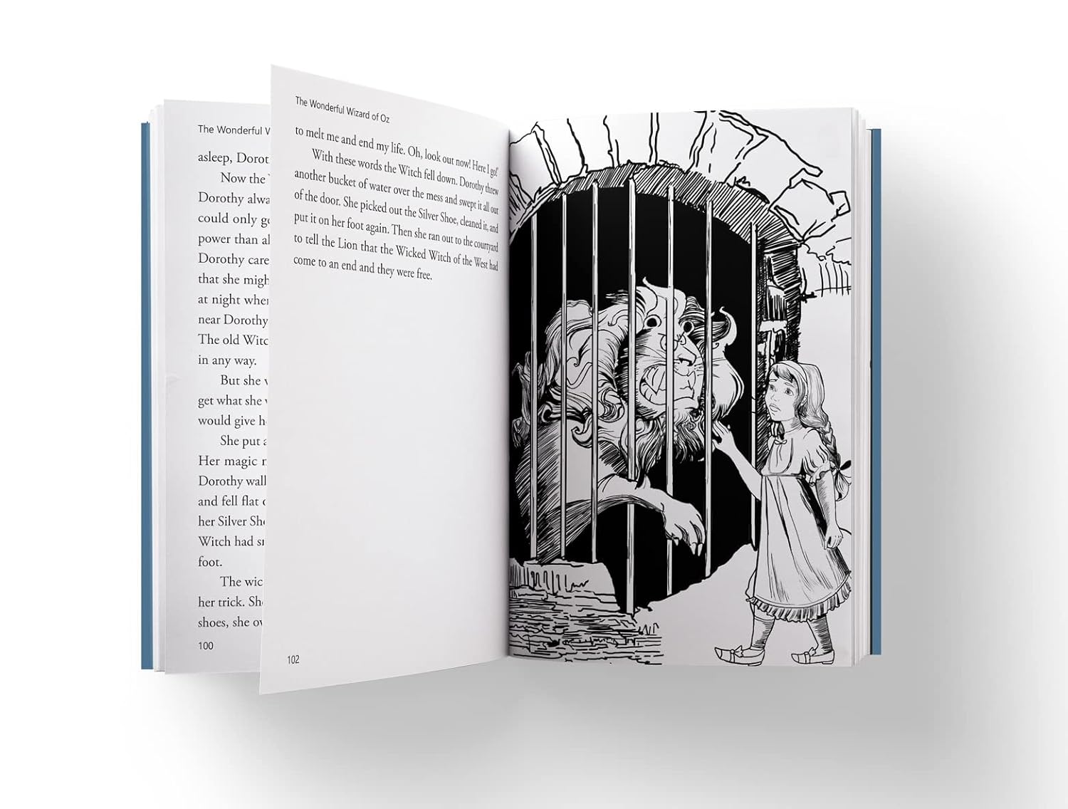 The Wonderful Wizard of Oz : llustrated Abridged Children Classic English Novel with Review Questions (Hardback) Hardcover Book