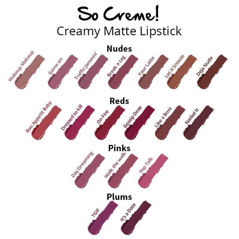 Nykaa So Creme! Creamy Matte Lipstick - You're Latte