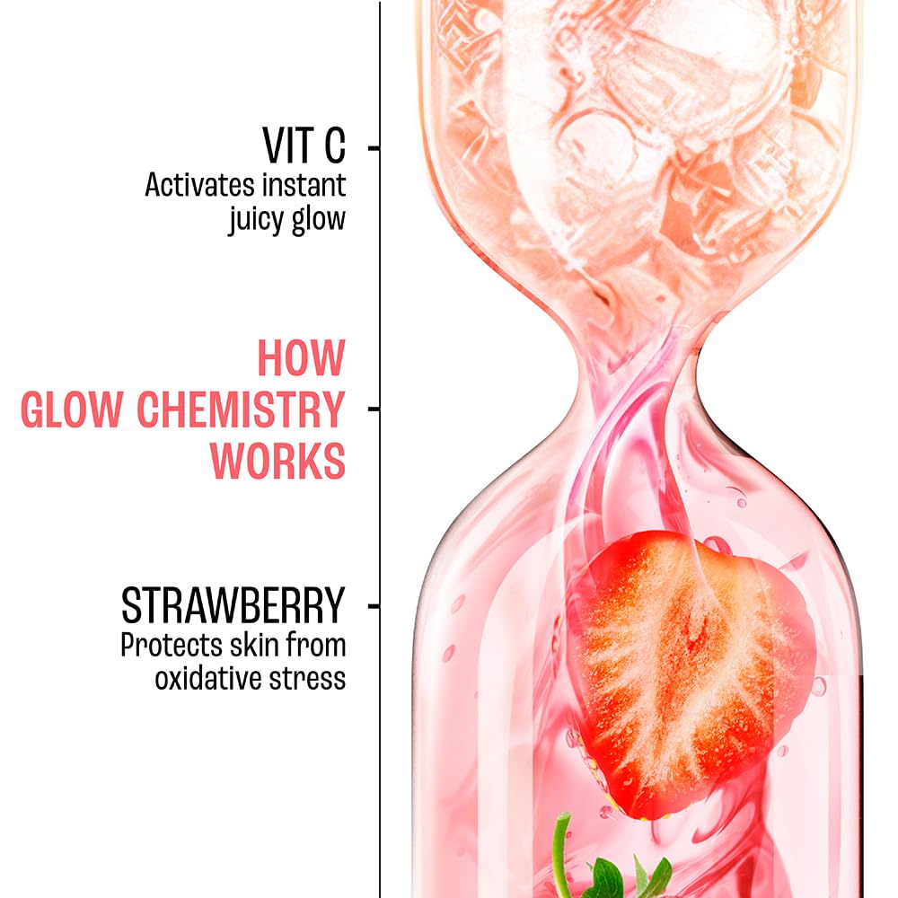 Lakme Blush & Glow Strawberry Refreshing Gel Face Wash 100 g