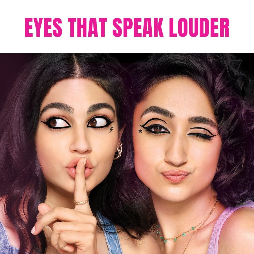Elle 18 Eye Drama Kajal|| Super Black- Smudge-Proof|| Waterproof|| 0.35 g