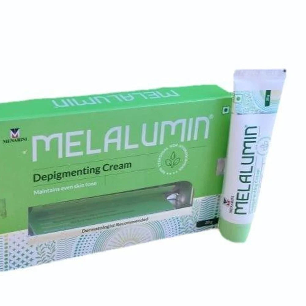 Melalumin Depigmenting Cream (20gm) For Dark Spots & Pigmentation