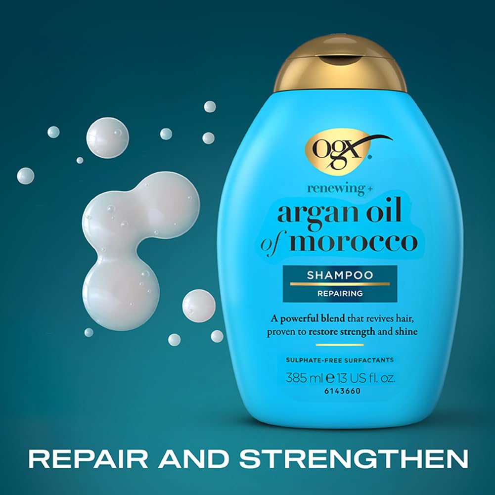 OGX Renewing + Argan Oil of Morocco Hydrating Growth Hair Shampoo 385ml