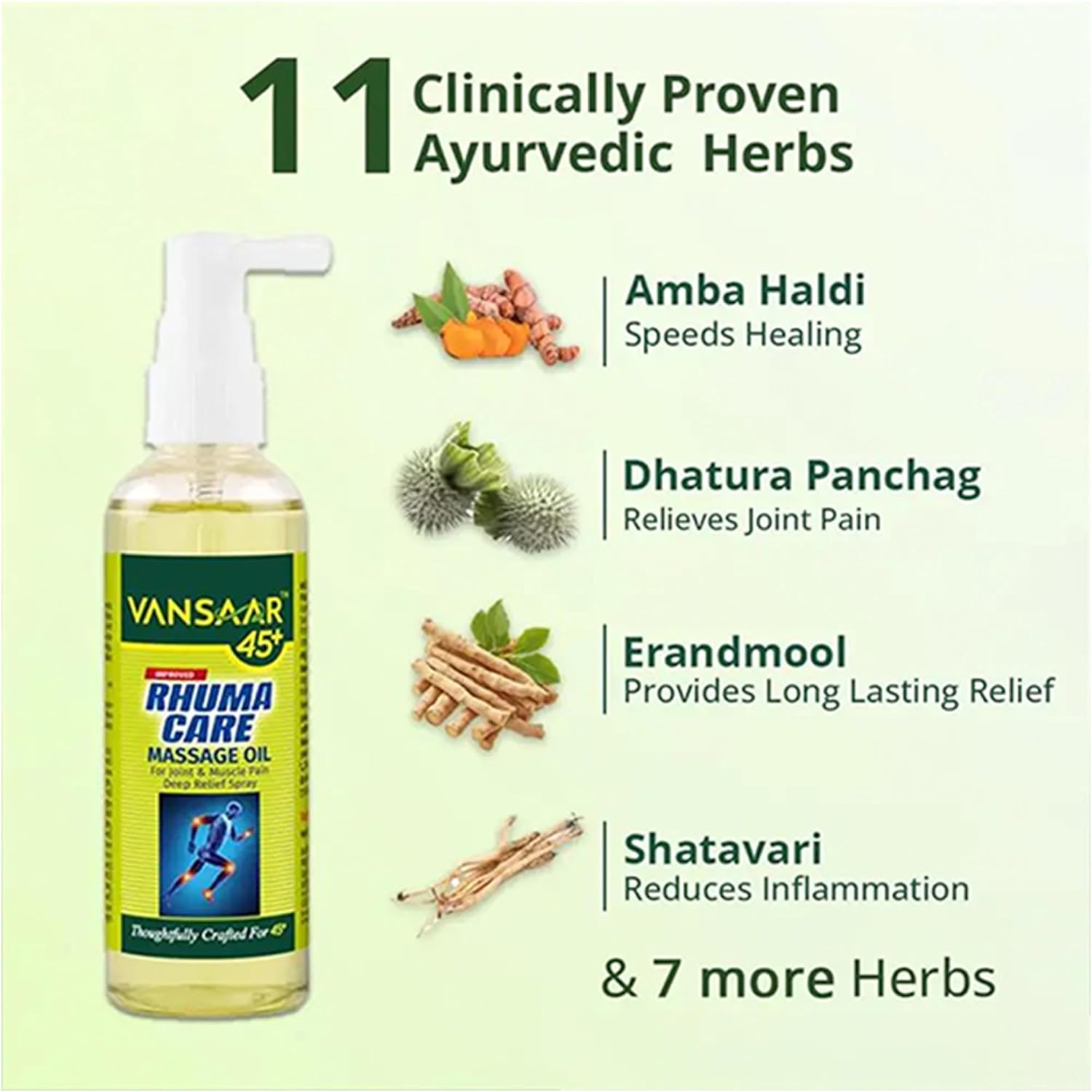 Vansaar Rhuma Care Massage Oil - 100 ml