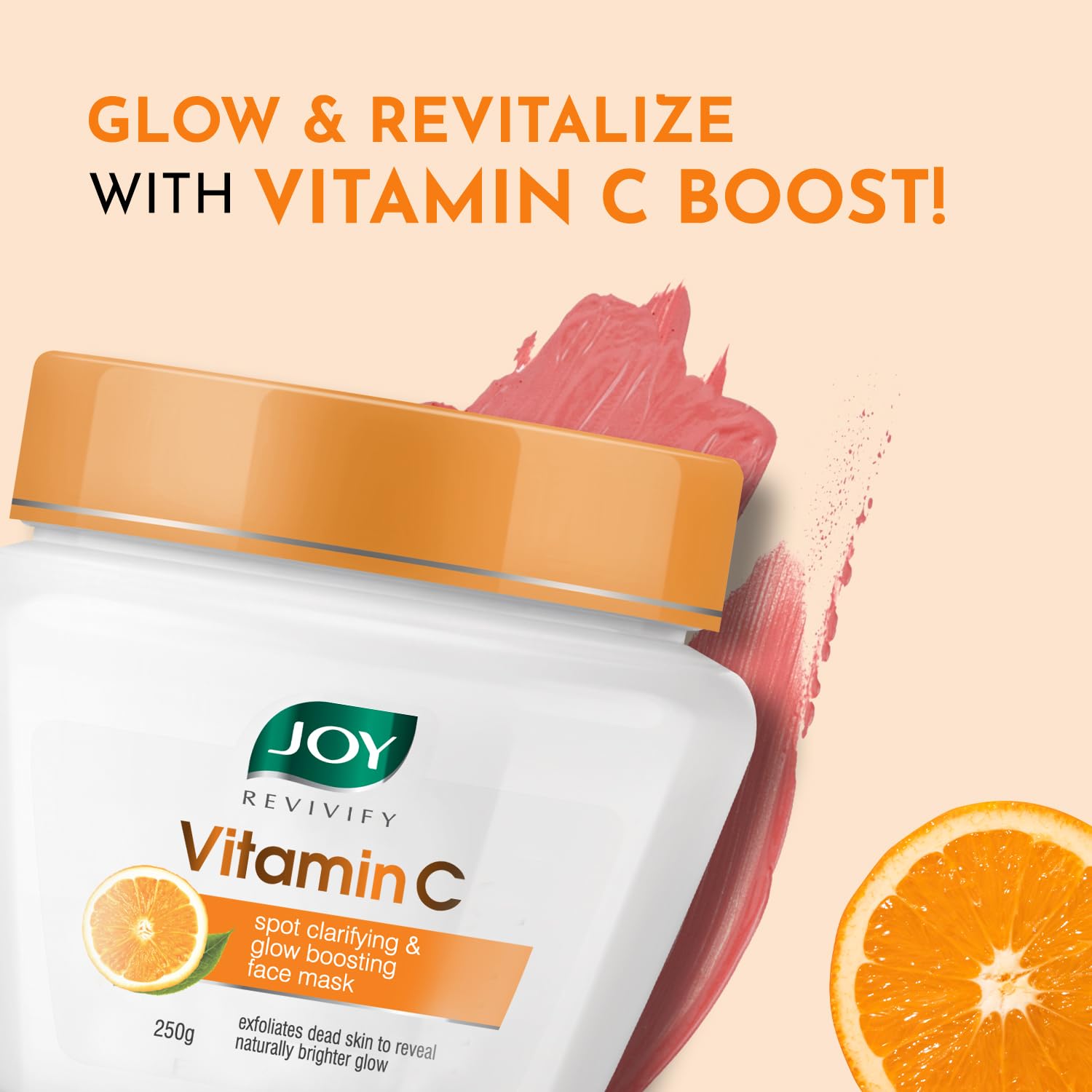 Joy Vitamin C Face Pack for Glowing Skin (250gm)