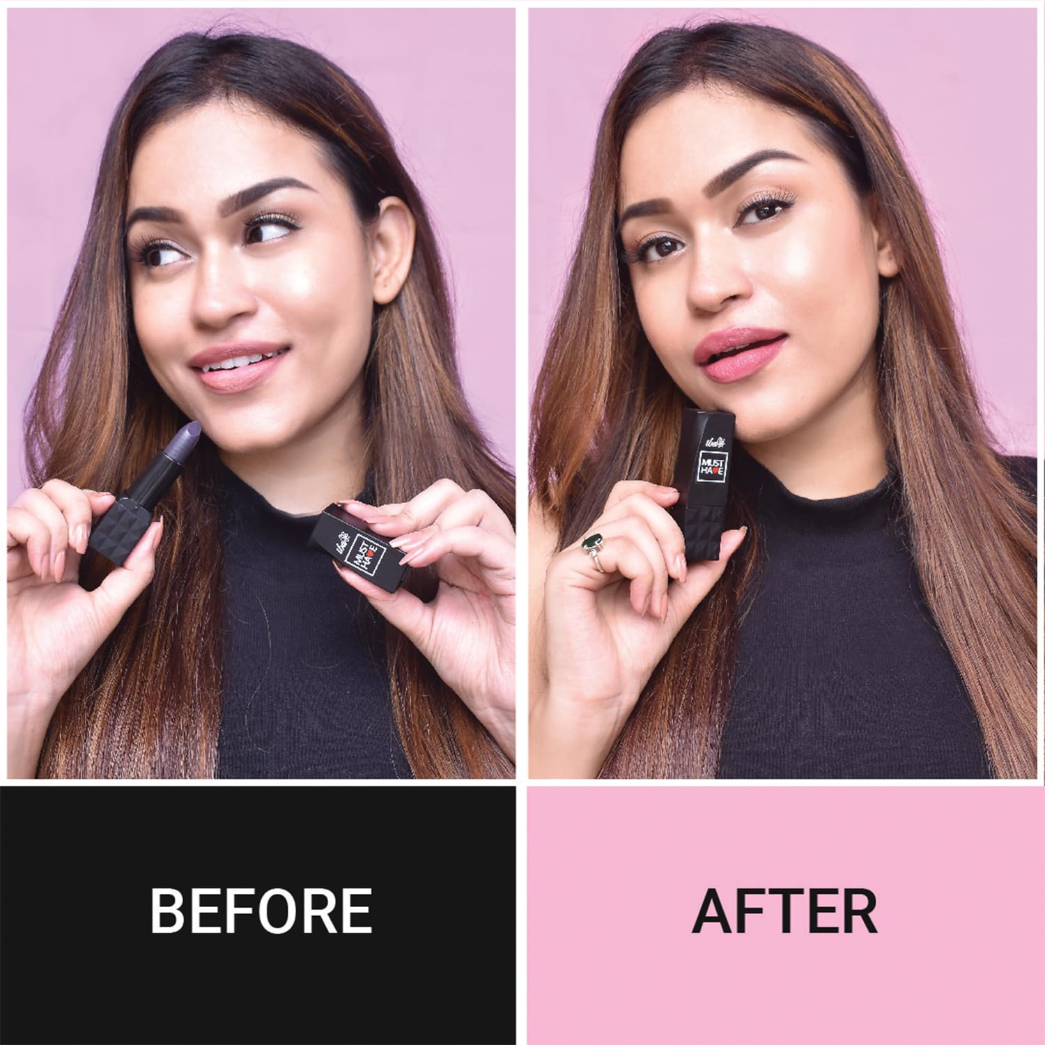 Iba Must Have Black to Pink PH Lipstick, 3.5g
