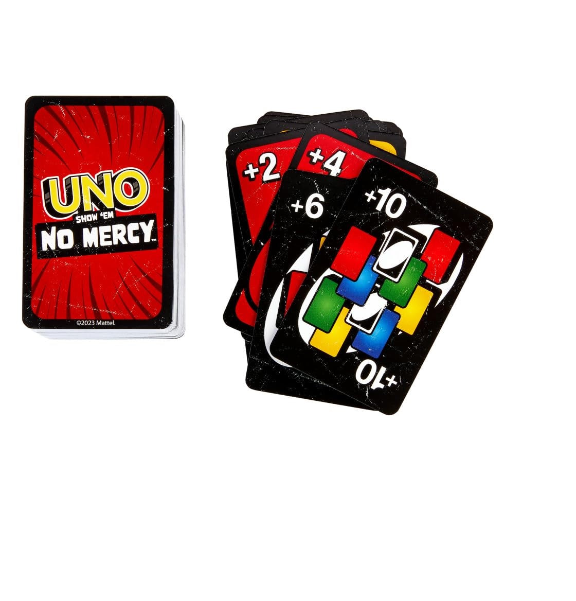 UNO Show em No Mercy Card Game for Kids, Adults & Family Night, Parties and Travel