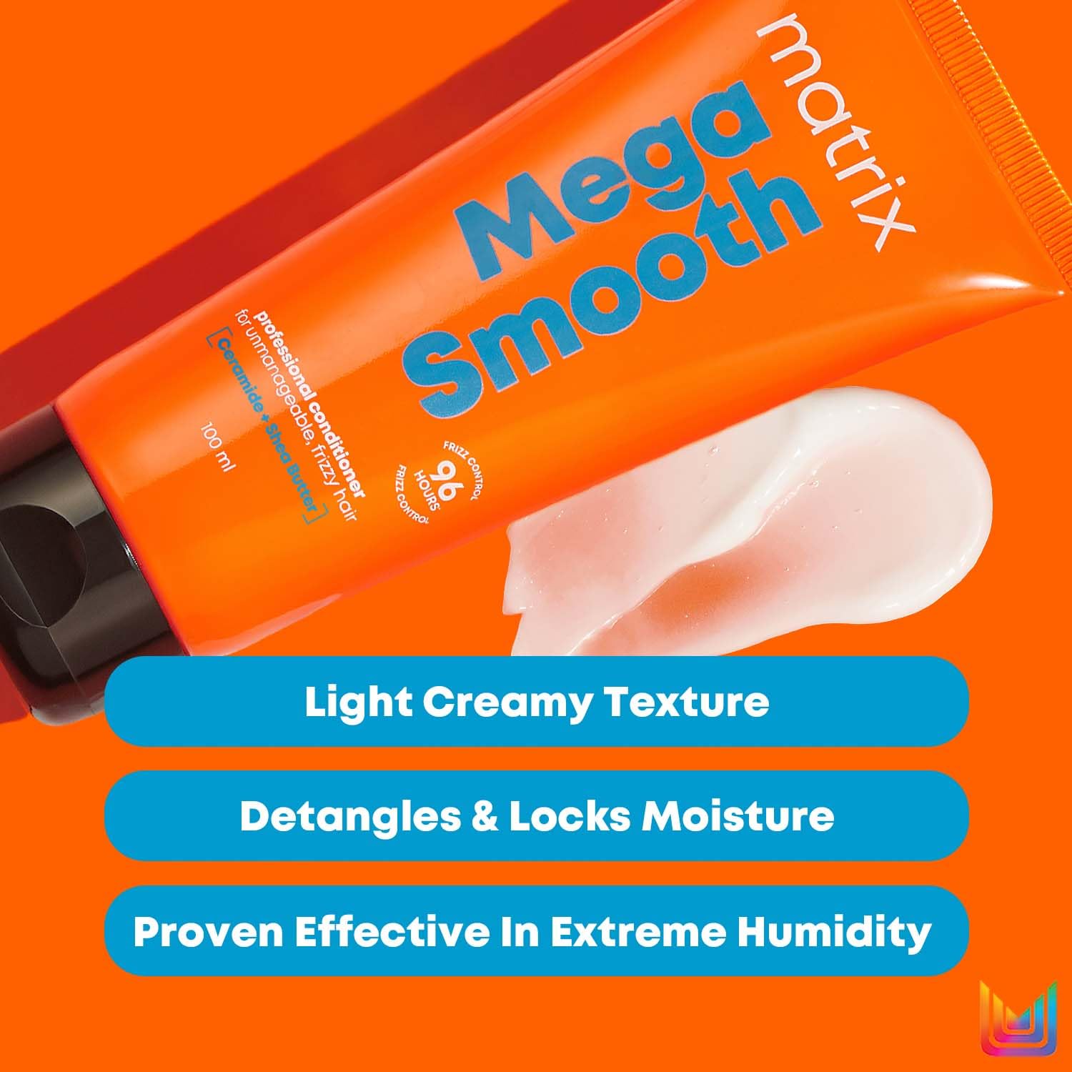 Defy Frizz for 4 Days with Anti-Frizz Shampoo: A professional smoothing shampoo that gently cleanses, moisturizes and works to tame dry, damaged, curly, coarse and rebellious hair types, leaving hair defrizzed, smooth and shiny Infused with Shea Butter