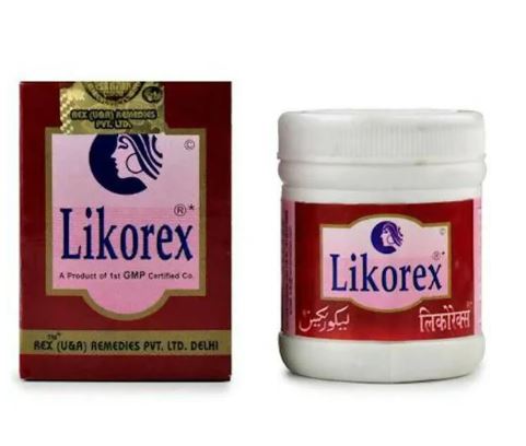 Rex Remedies Likorex Pills - 40 pills - Pack of 1