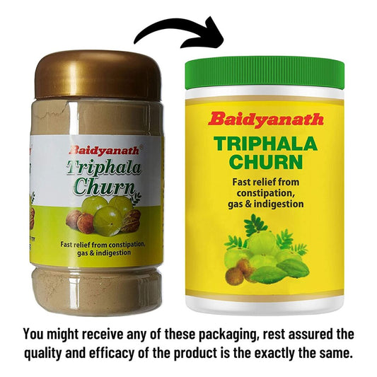 Baidyanath Triphala Churna – 500gms | For Constipation, Quick Acidity and Gas Relief