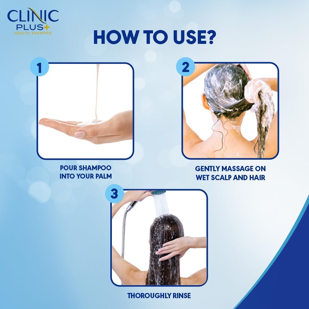 Clinic Plus Strong & Long Shampoo - 1 L