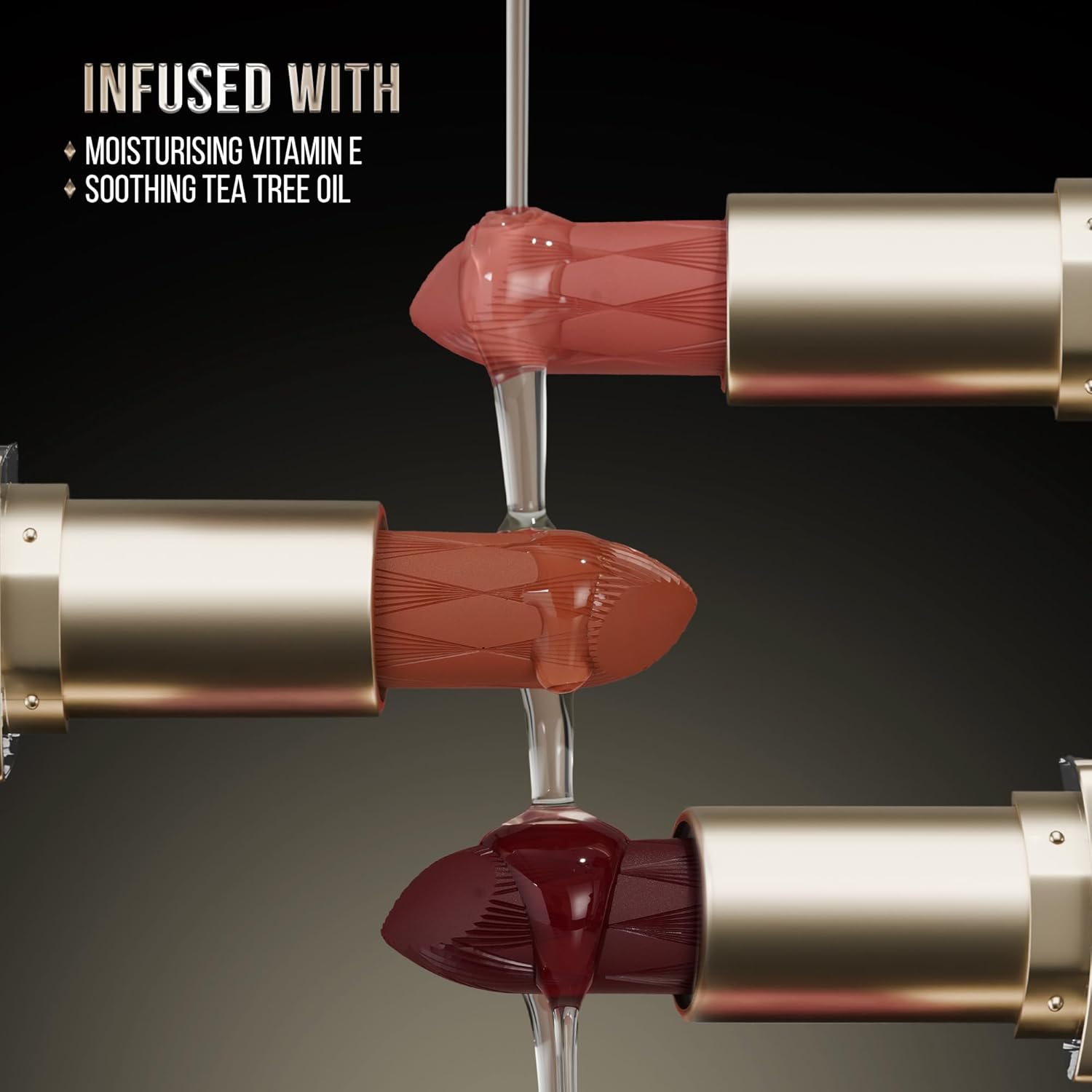 Swiss Beauty Select Crème Touch Hydrating Lipstick | With Vitamin E and Tea Tree Oil | High -shine finish | shade- Merlot Wine, 3g |