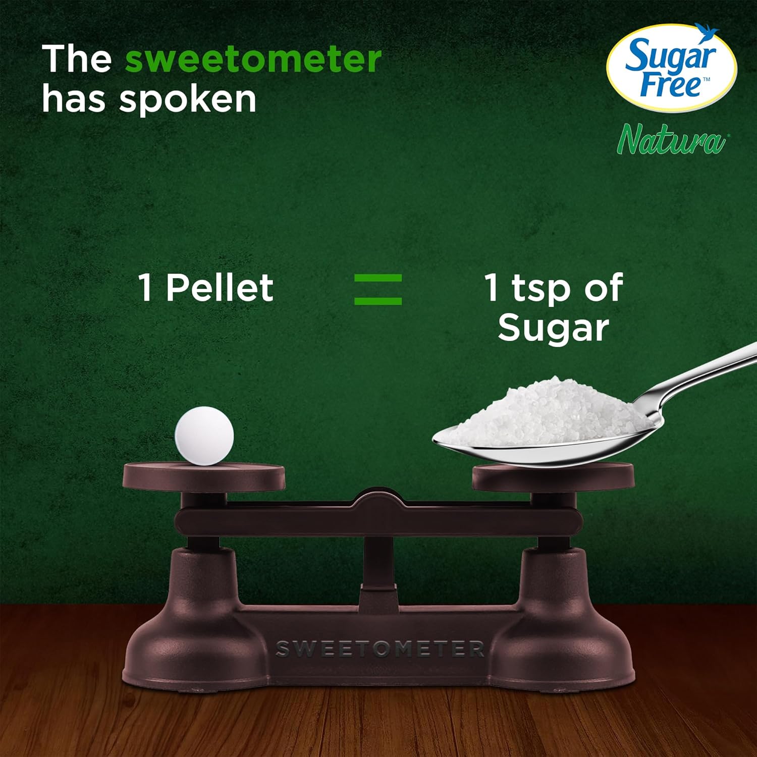Sugar Free Sugarfree Natura Low Calorie Sweetner - 25.5G( 300 Pellets)