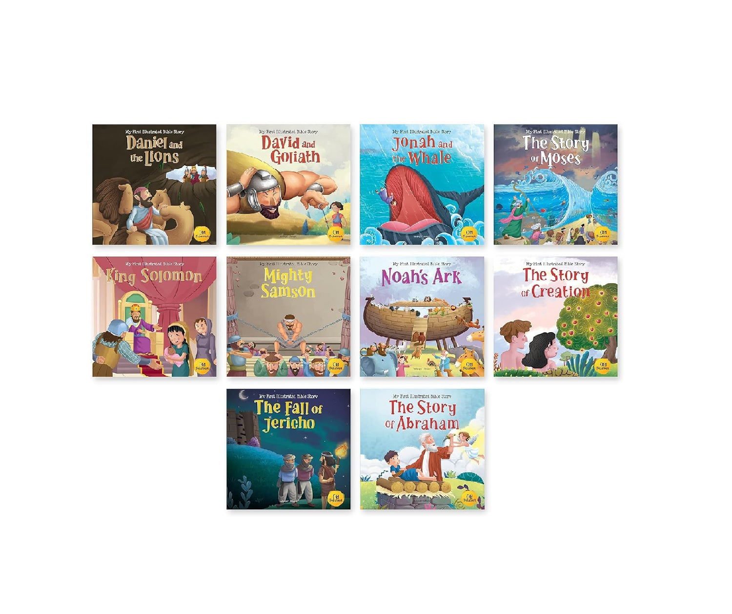 My First Illustrated Bible Stories Old Testament (Boxed Set of 10 Books) Paperback