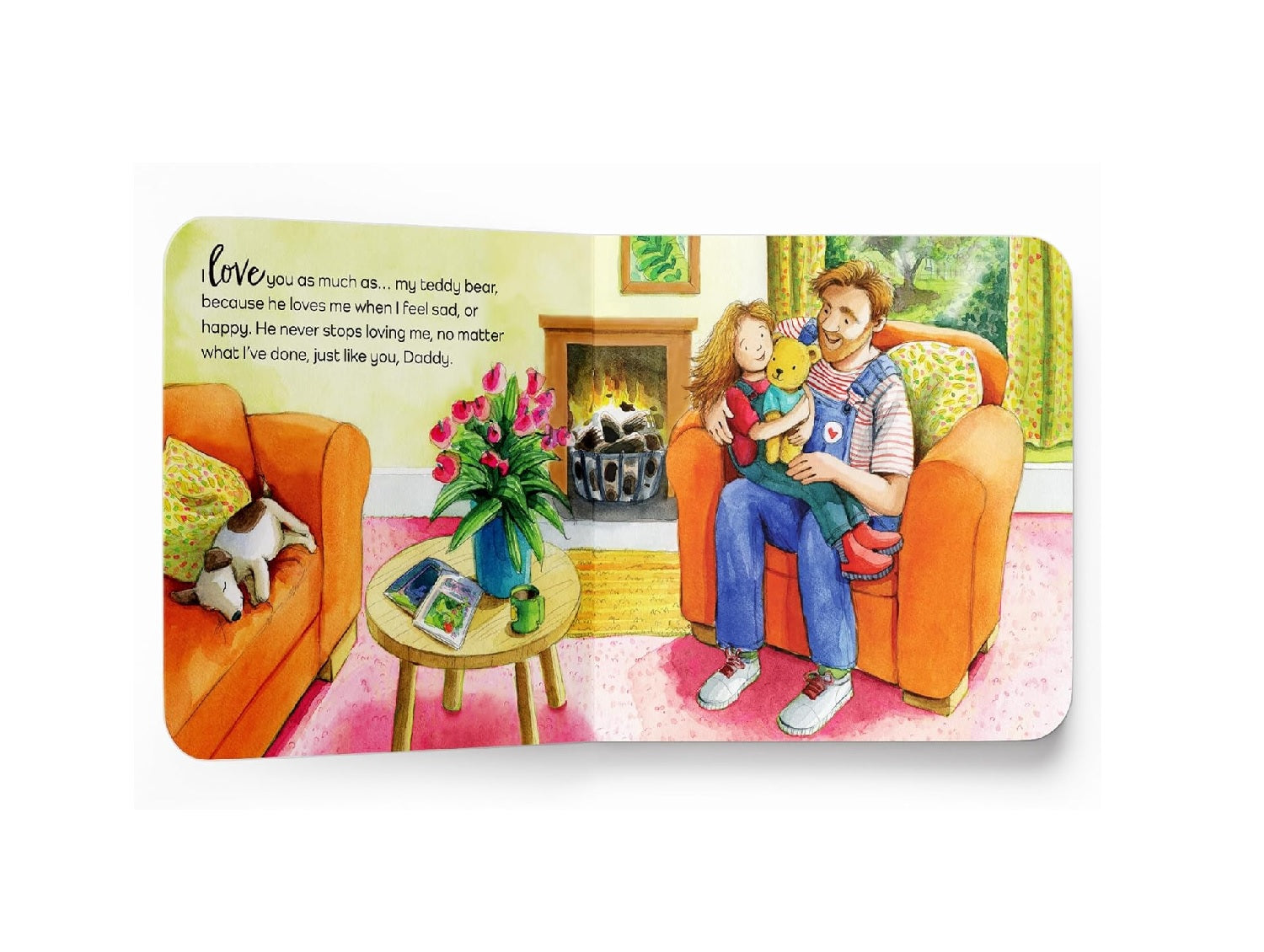 I Love You as Much as This – A Sweet and Soothing Illustrated Board Book for Kids:  Board Book